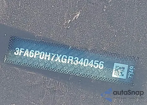 2016 Ford Fusion Se from USA, damaged, VIN 3FA6P0H7XGR340456